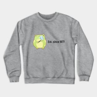 Green frog Crewneck Sweatshirt